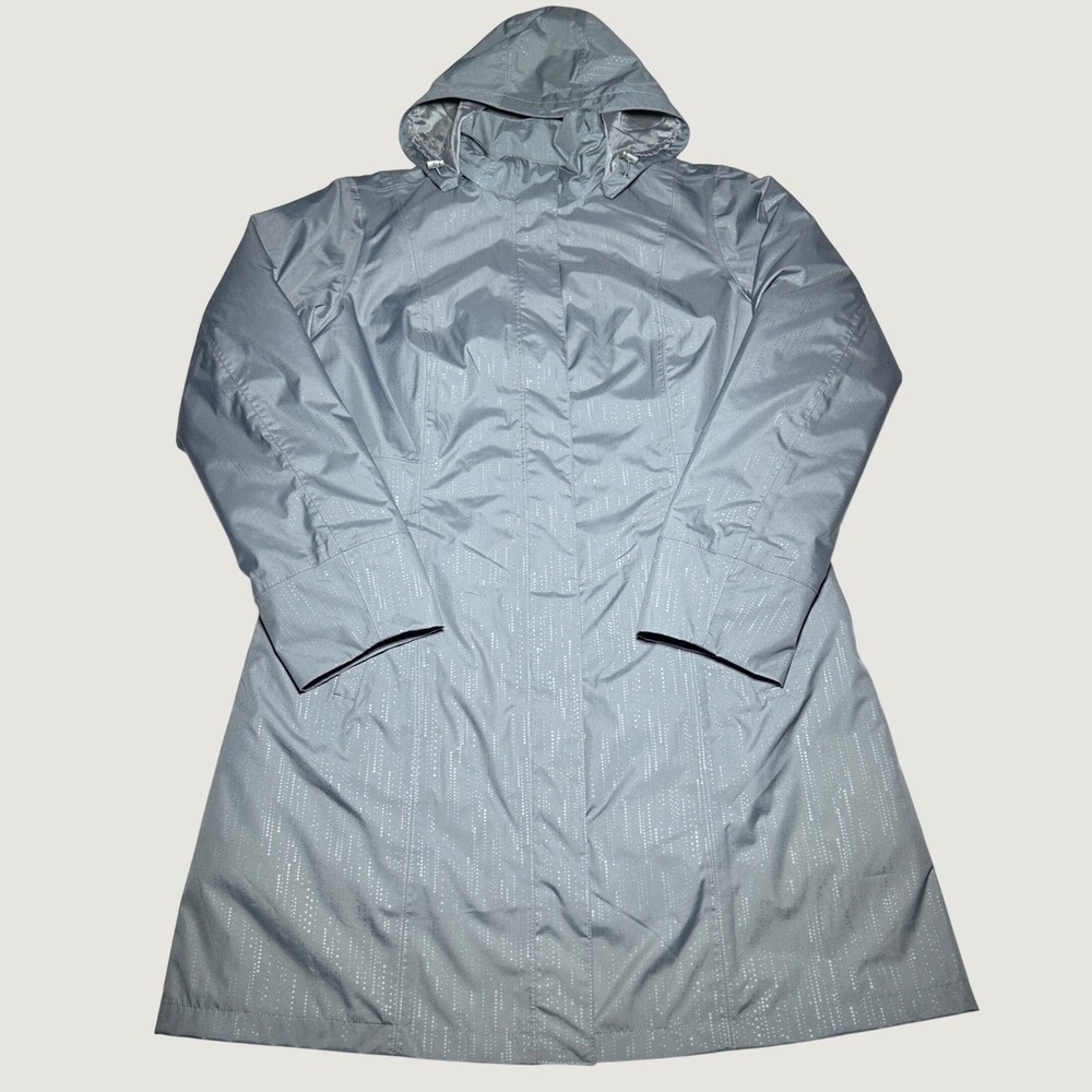 Eddie Bauer WeatherEdge Rain Trench Parka Womens TXL Waterproof Insulated Liner